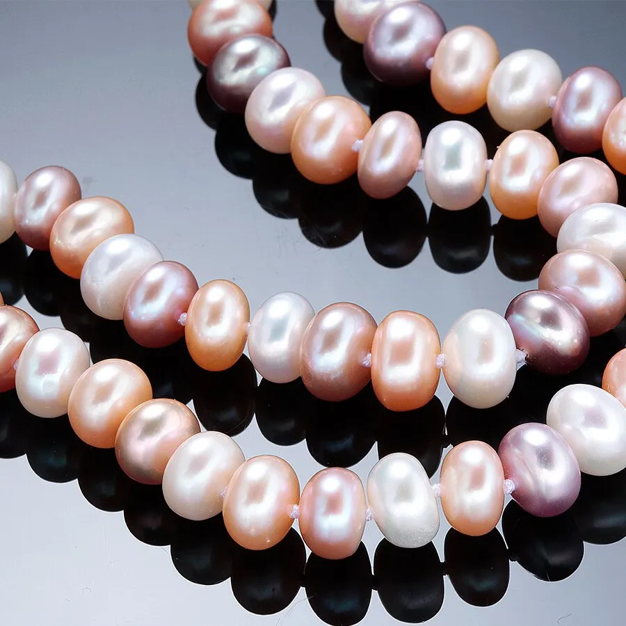 100% Natural Freshwater Pearl Necklaces For Women