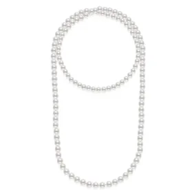 18k Gold Australian White Pearl Necklace KN00268