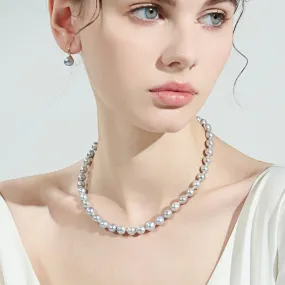 18k Gold Top Lustre Madama Akoya Pearl Necklace KN00145