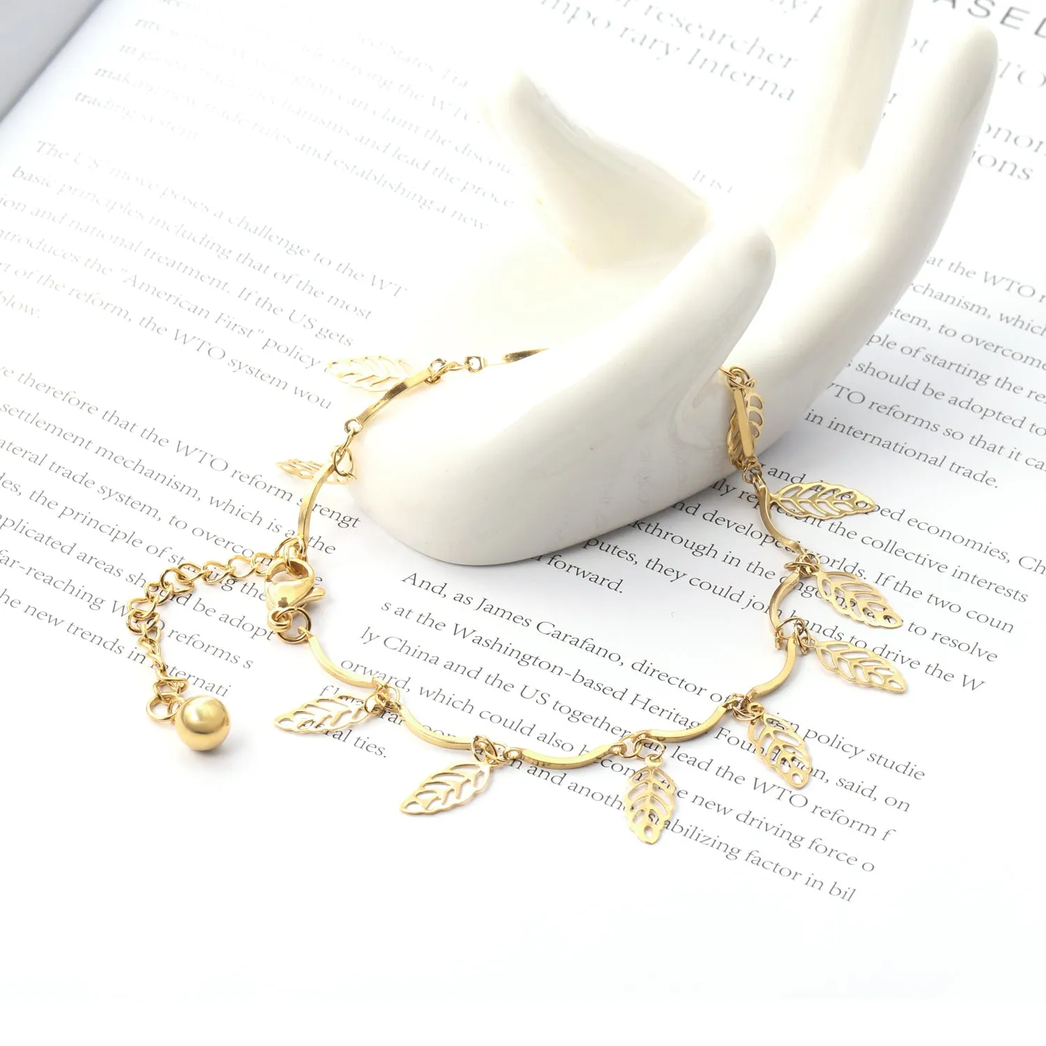Ankle Bracelet Women Accessories Stainless Steel Link Chains Anklets