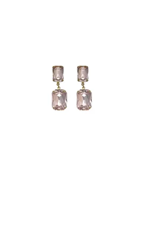 ARABELLA DROP EARRING IN PALE PINK