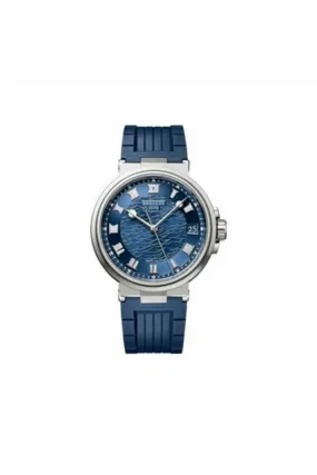 breguet maribe automatic blue dial men's watch ref. 5517bby25zu