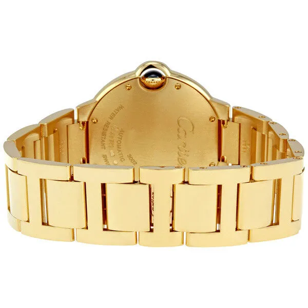 Cartier Ballon Bleu de Cartier Medium 18k Yellow Gold Watch WE9004Z3