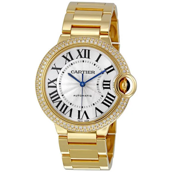 Cartier Ballon Bleu de Cartier Medium 18k Yellow Gold Watch WE9004Z3