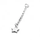 Chambers and Beau Silver Star Chain Charm