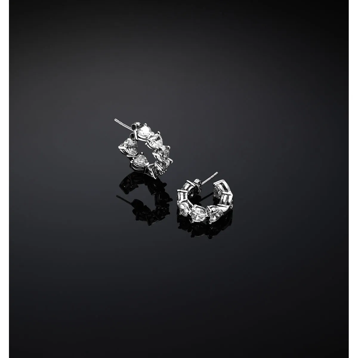 chiara ferragni infinity love earrings