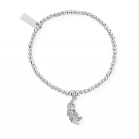 ChloBo Cute Heart in Feather Bracelet