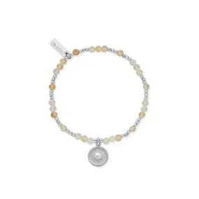 ChloBo Sterling Silver Sun Catcher Citrine Bracelet