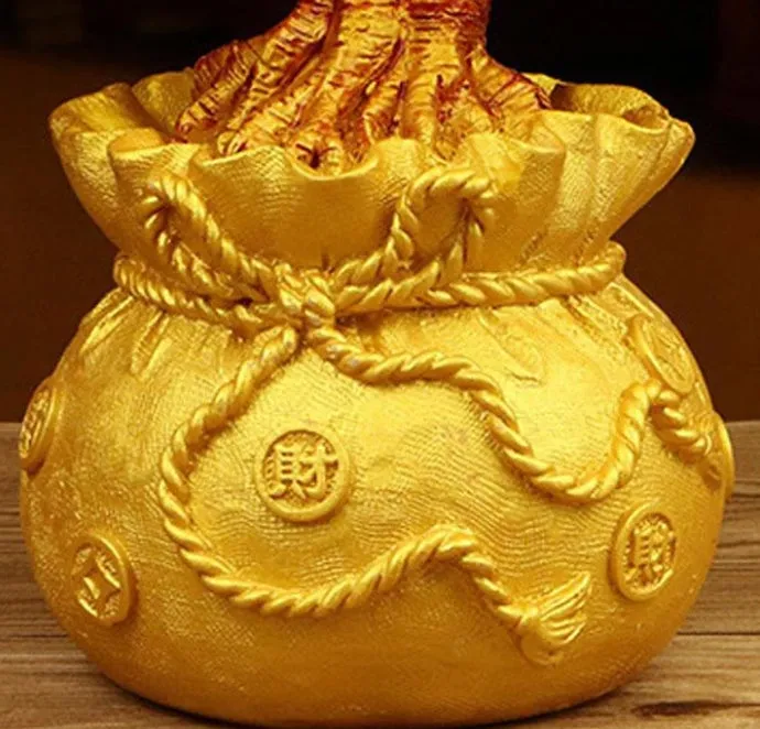 Citrine Money Tree for Prosperity - Feng Shui Gemstone Ornament