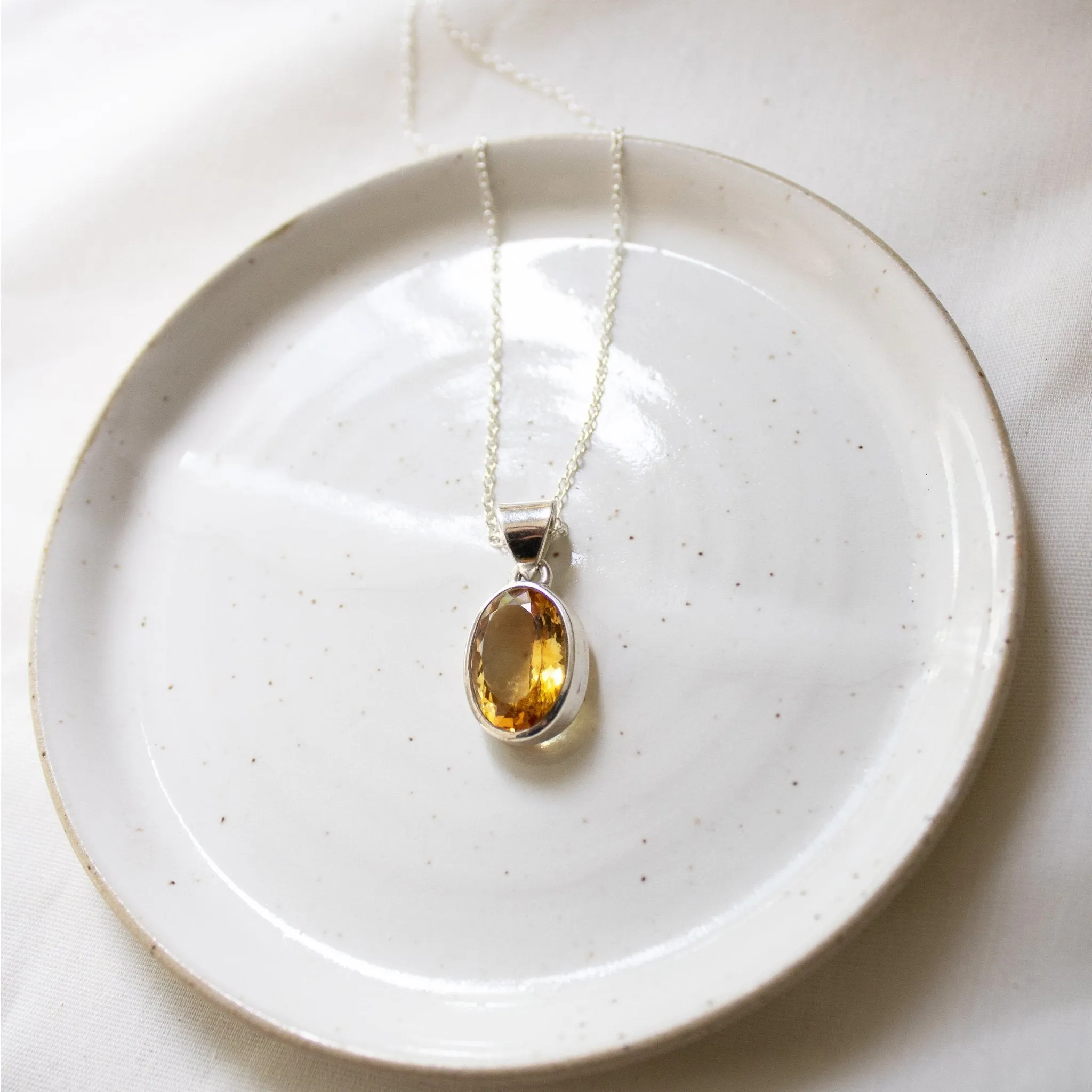 Citrine Necklace - Unique #1 | Love   Lark