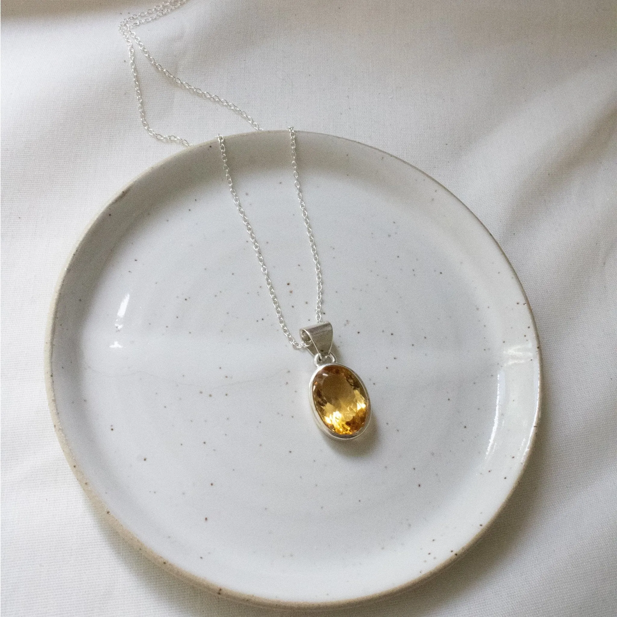 Citrine Necklace - Unique #1 | Love   Lark