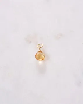Citrine Pendant charm