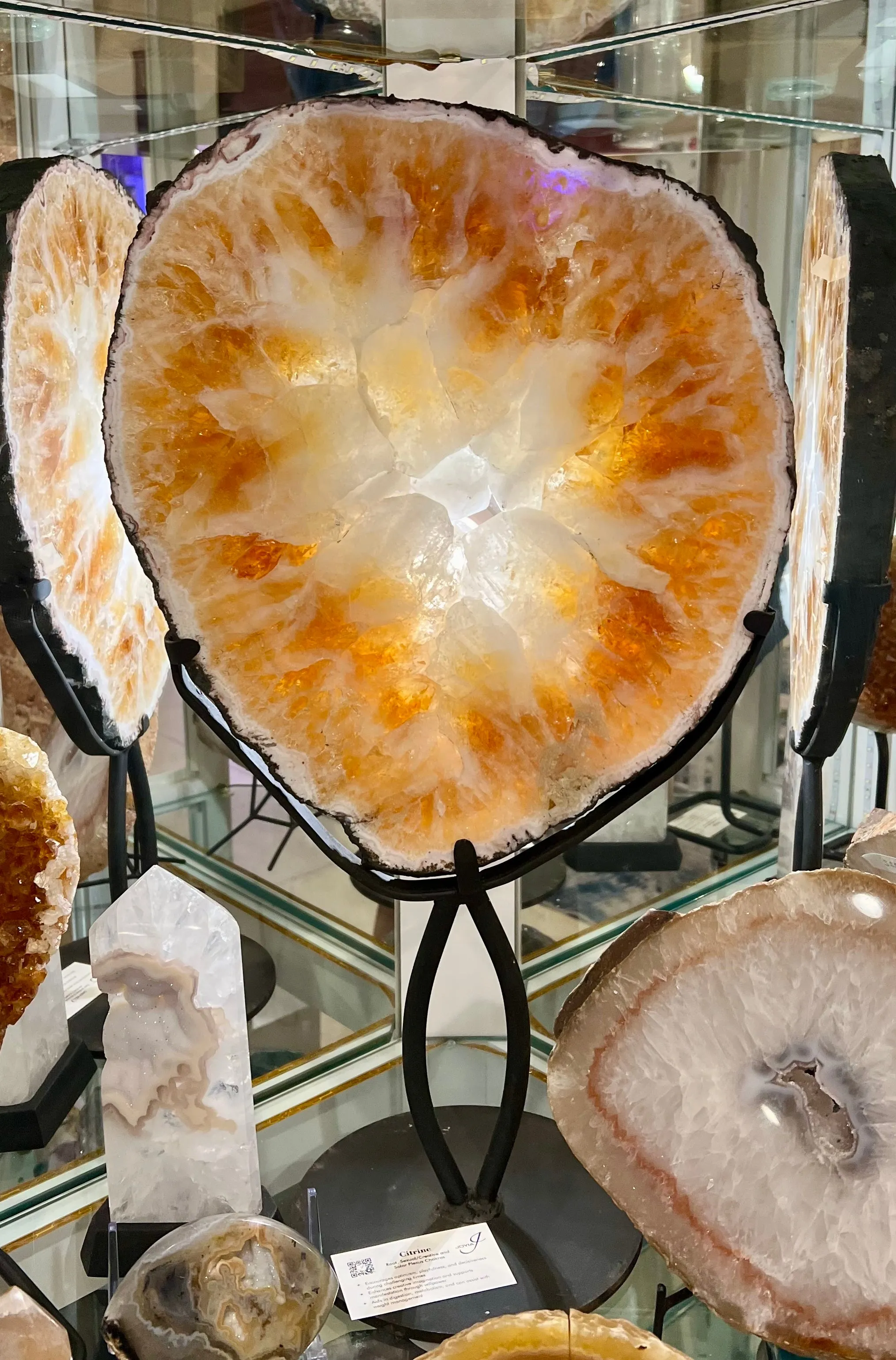 Citrine Ring Slab
