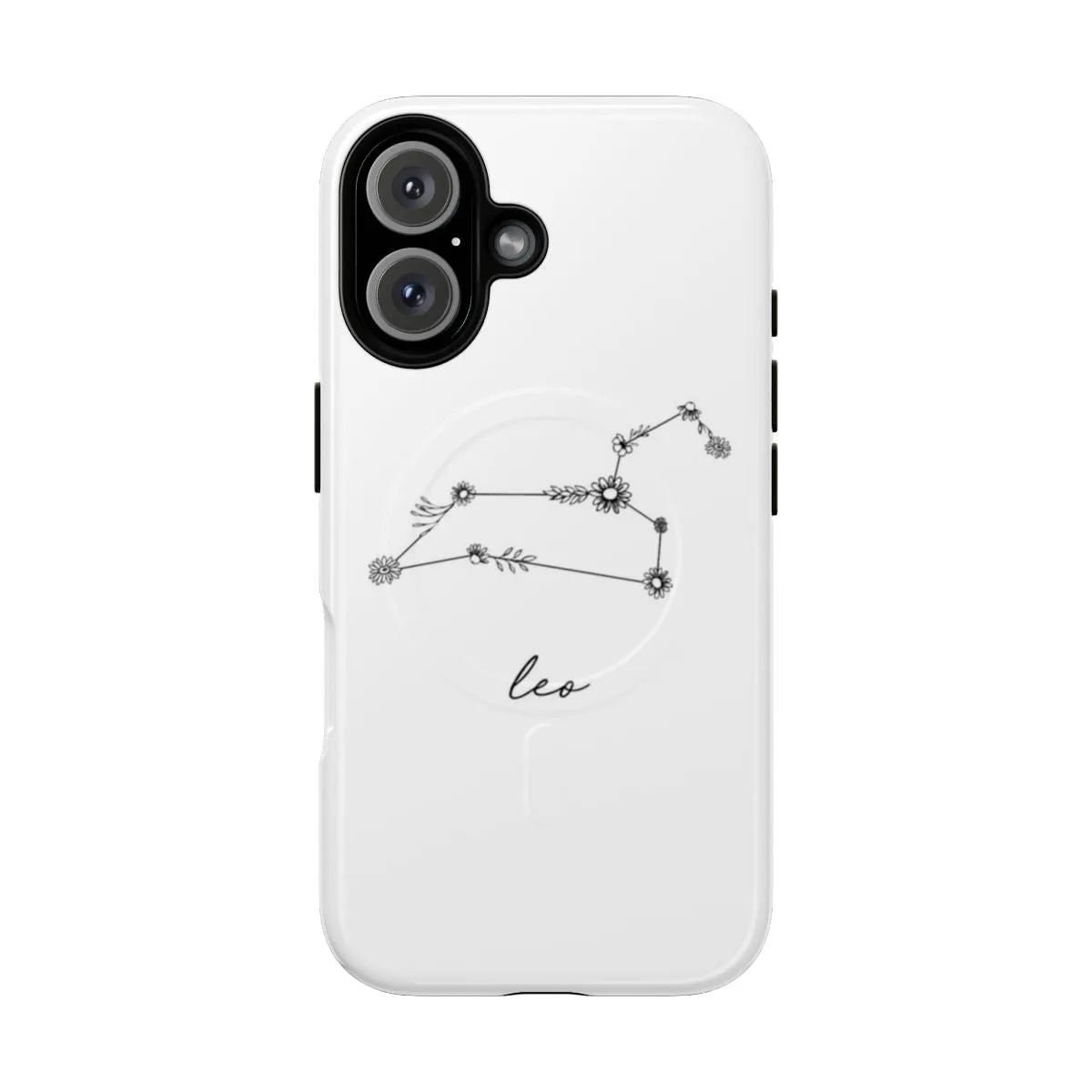 Cosmic Zodiac Wildflower Magnetic Phone Case