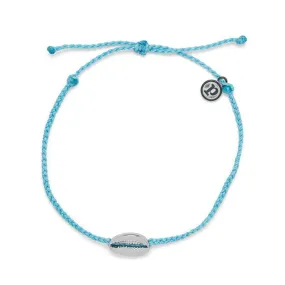 Cowrie Cord Light Blue - Anklet