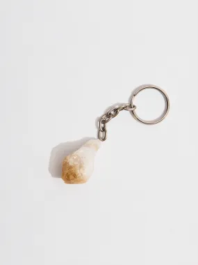 crystal keyring | citrine