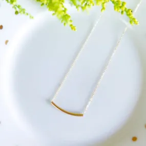 Curved Bar Necklace