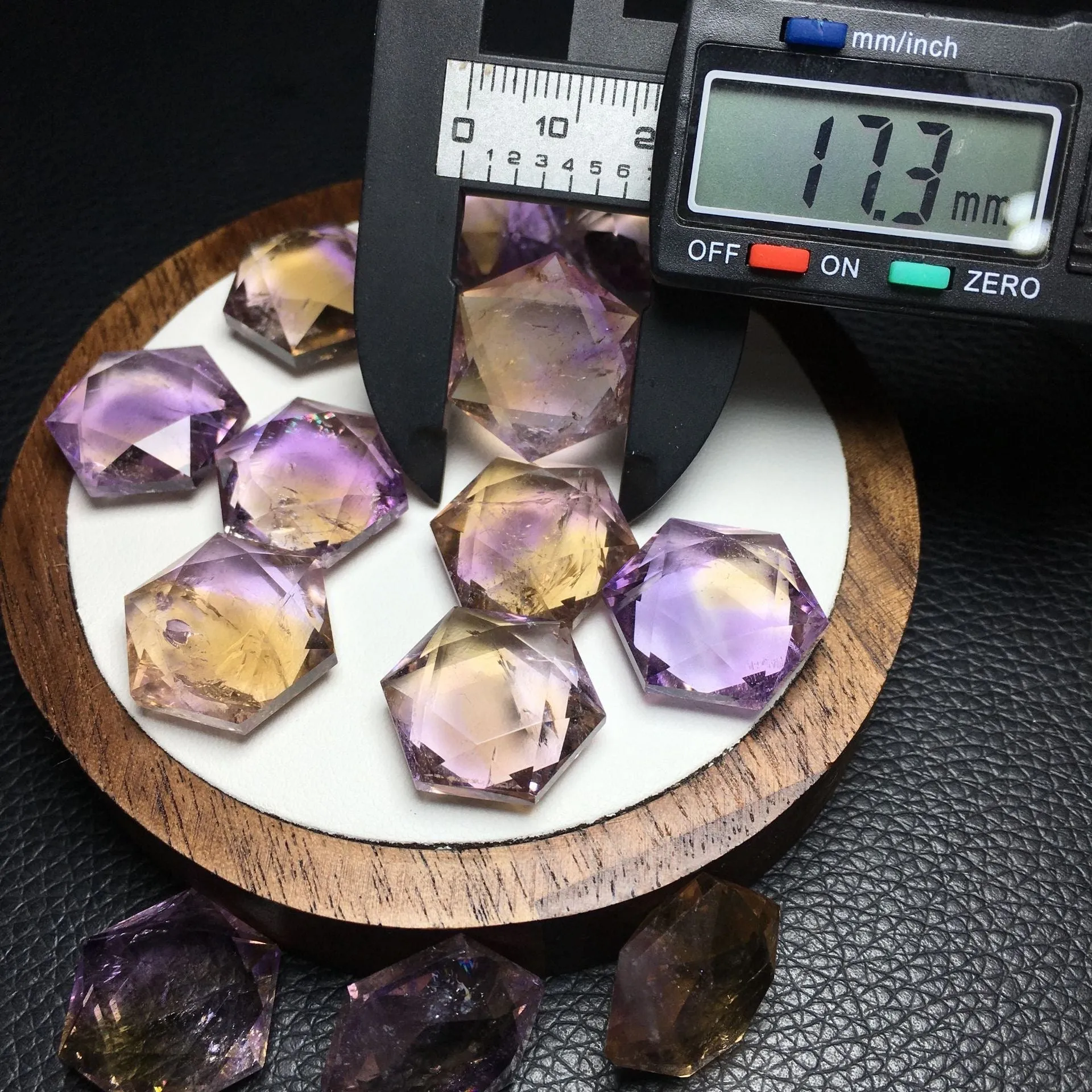 Dubble Luck - Hexagram Ametrine