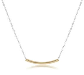 E Newton 16" Bliss Bar MM Small Necklace