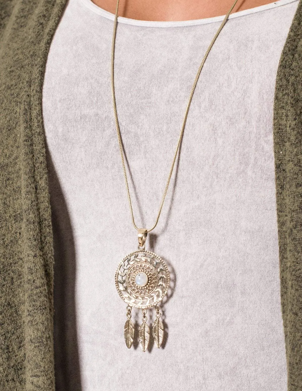 Fair Trade Dreamcatcher Necklace