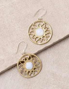 Fair Trade Moonstone Earrings