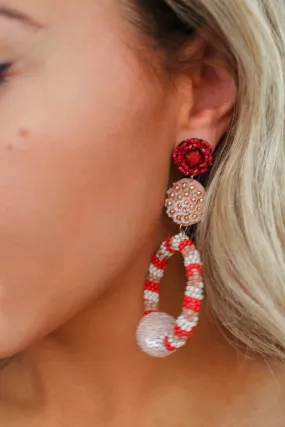 Garden Babe Beaded Dangle Earrings