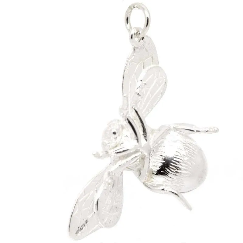 Gold Large Bumble Bee Charm
