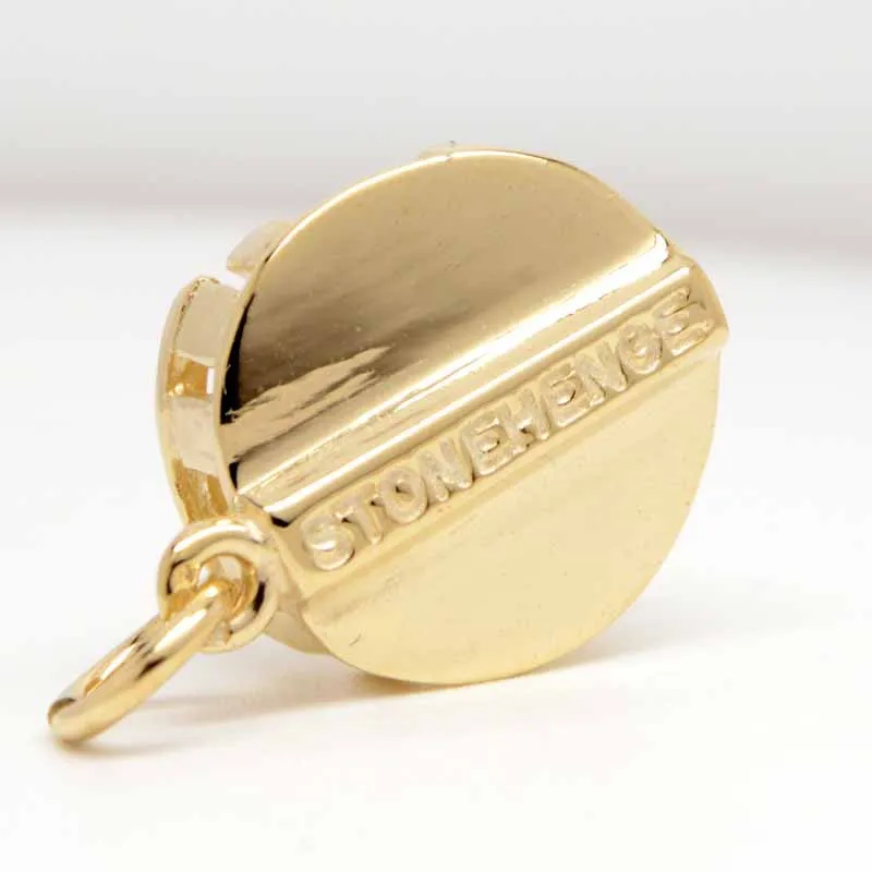 Gold Stonehenge Charm