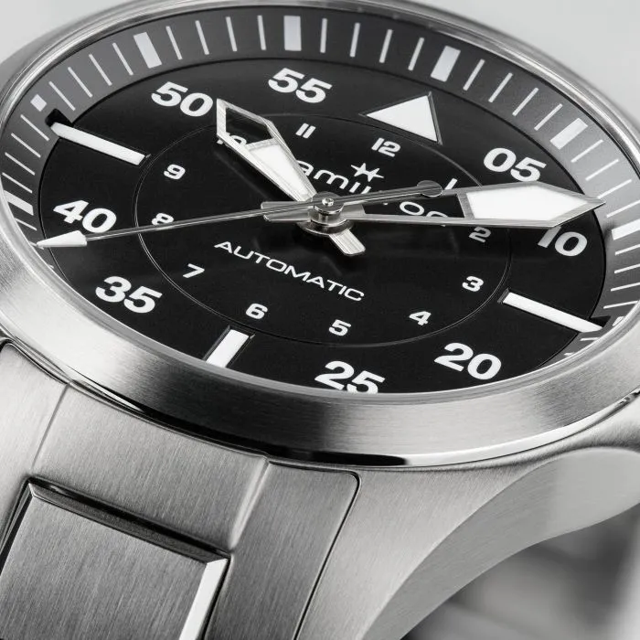 HAMILTON - KHAKI AVIATION PILOT AUTO H76215130