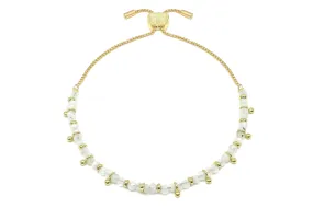 Harmony Rainbow Moonstone Gold Bracelet