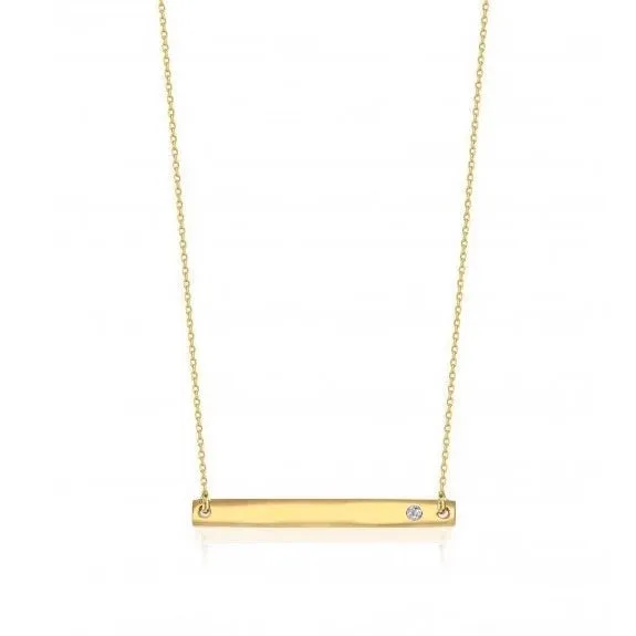 Horizon Bar Necklace
