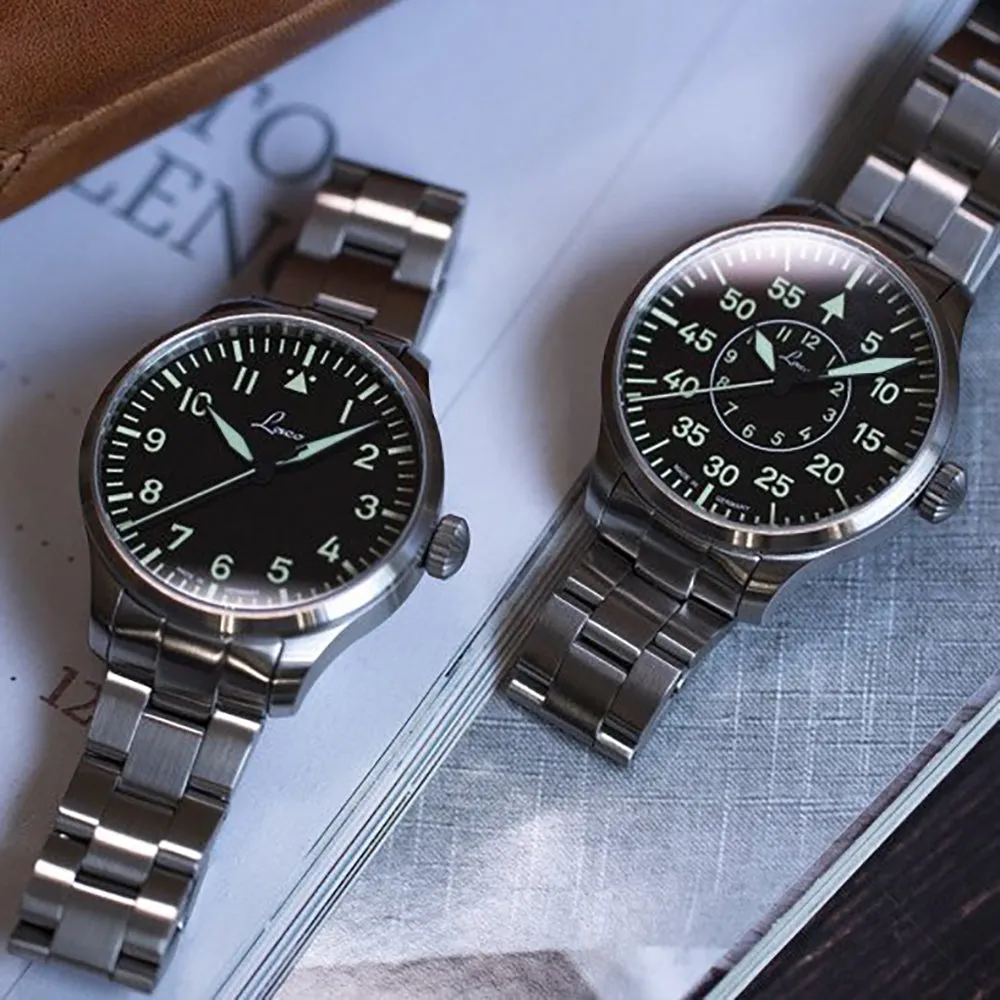 LACO PILOT WATCHES BASIC AUGSBURG MB 39 MM AUTOMATIC