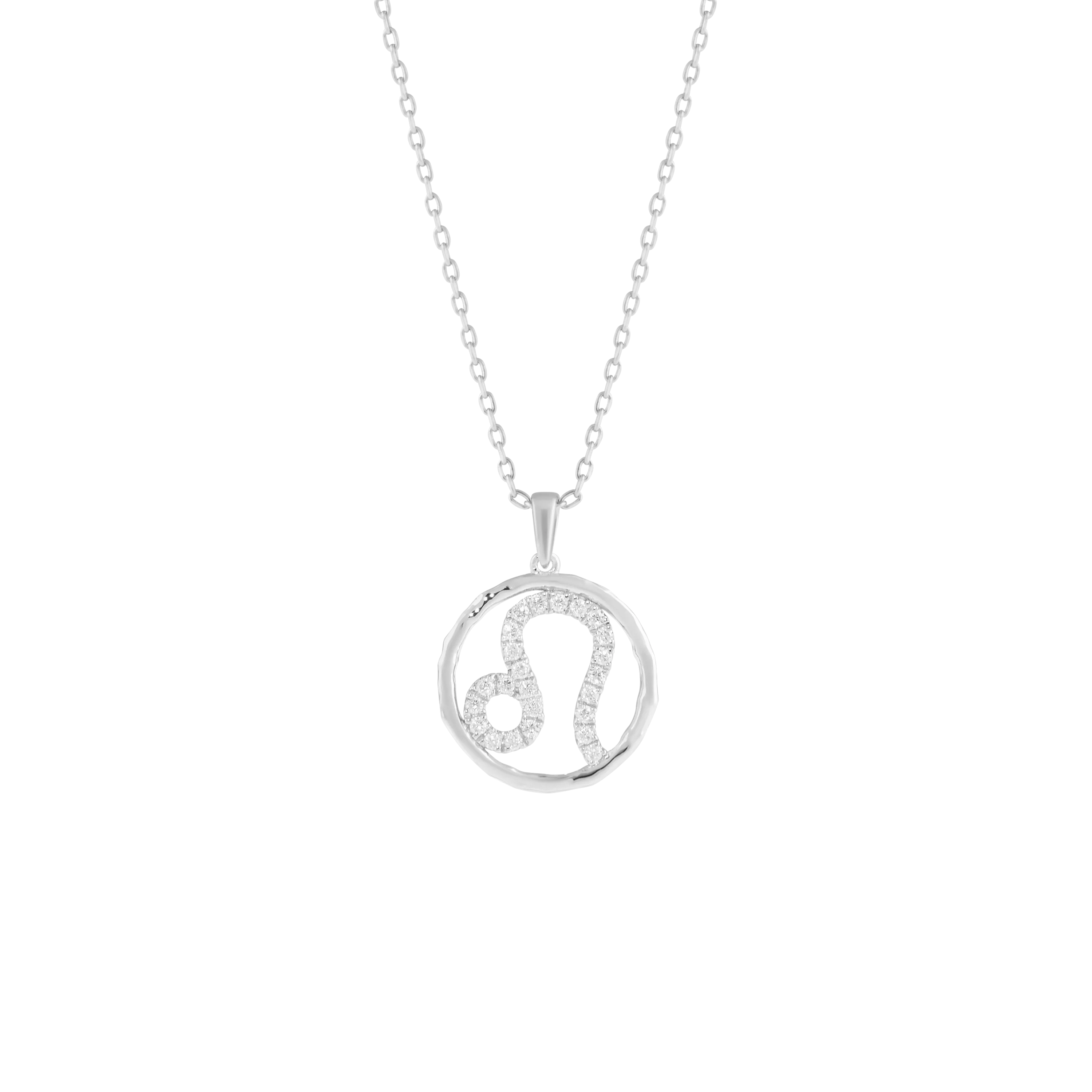 Leo medallion pendant necklace