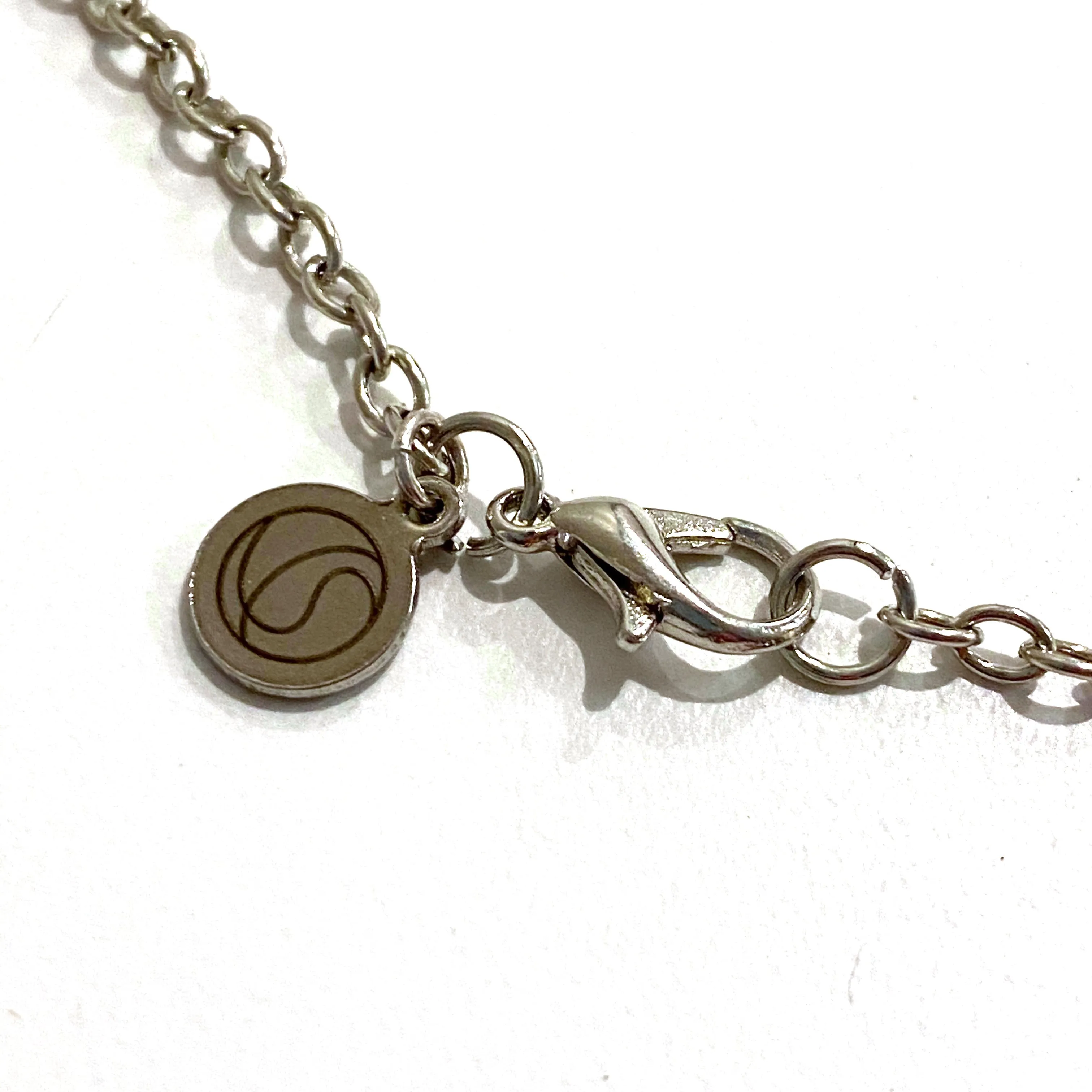 Libra Constellation Necklace with Blue Sea Glass, Custom Birthstone, and Air Element