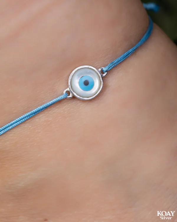 Light Blue Eye Anklet