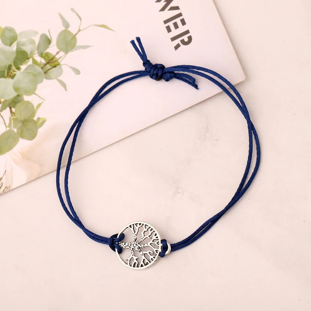 Lucky Tree Adjustable Retro Anklet Bracelet