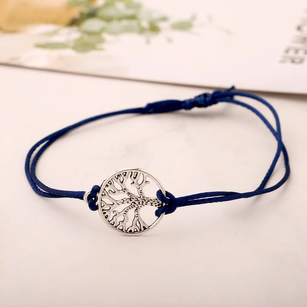 Lucky Tree Adjustable Retro Anklet Bracelet