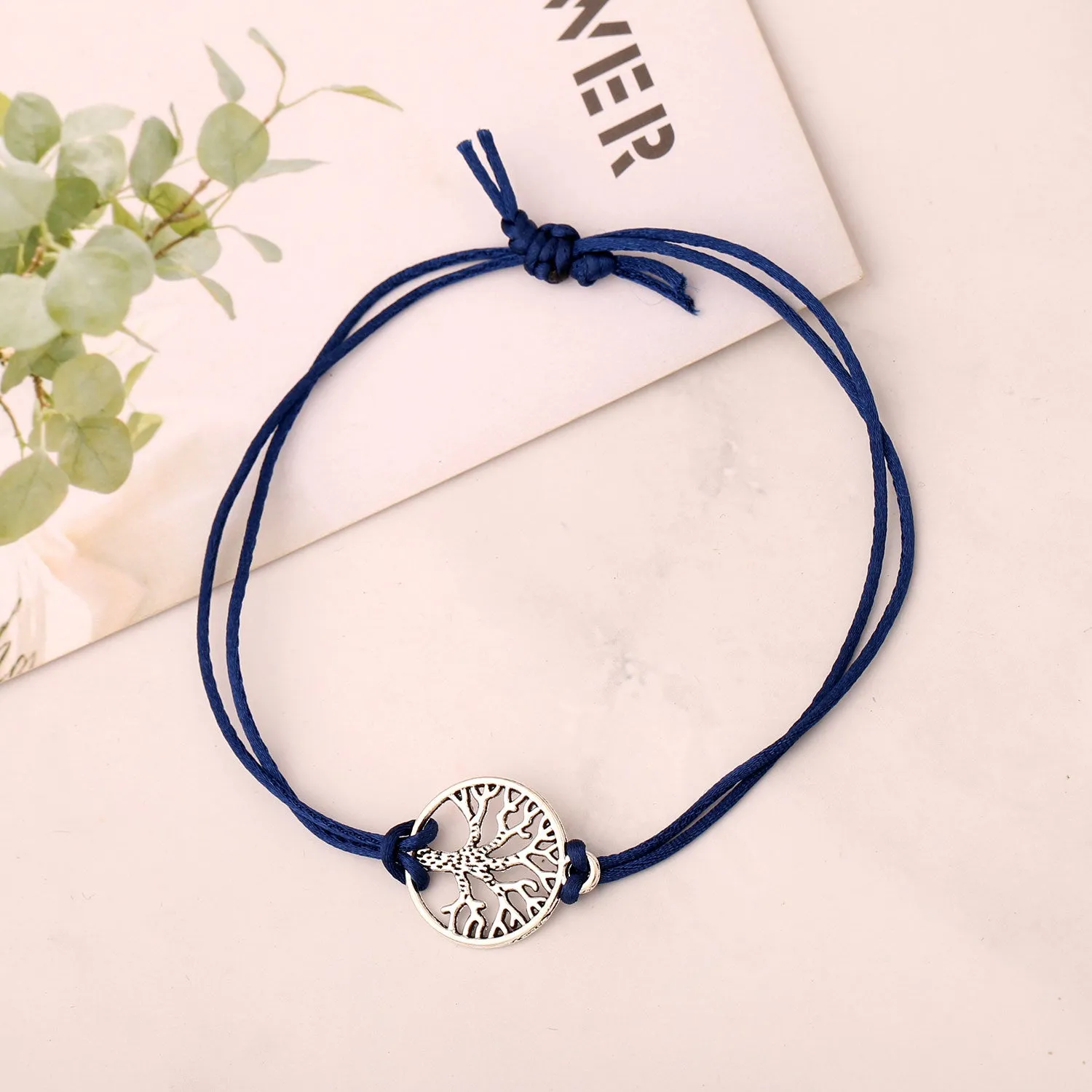 Lucky Tree Adjustable Retro Anklet Bracelet