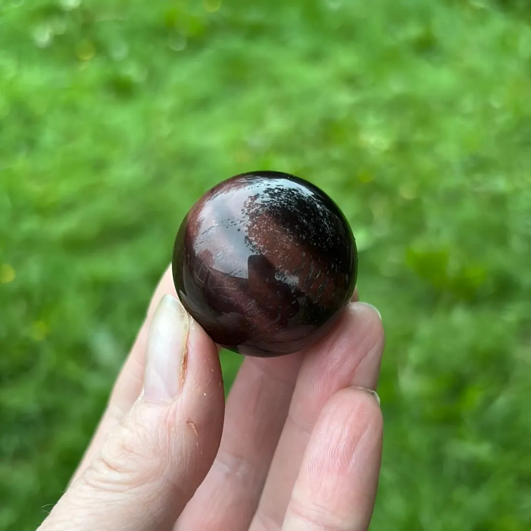 Mini Red Tiger’s Eye Sphere