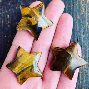 Mini Tiger’s Eye Star