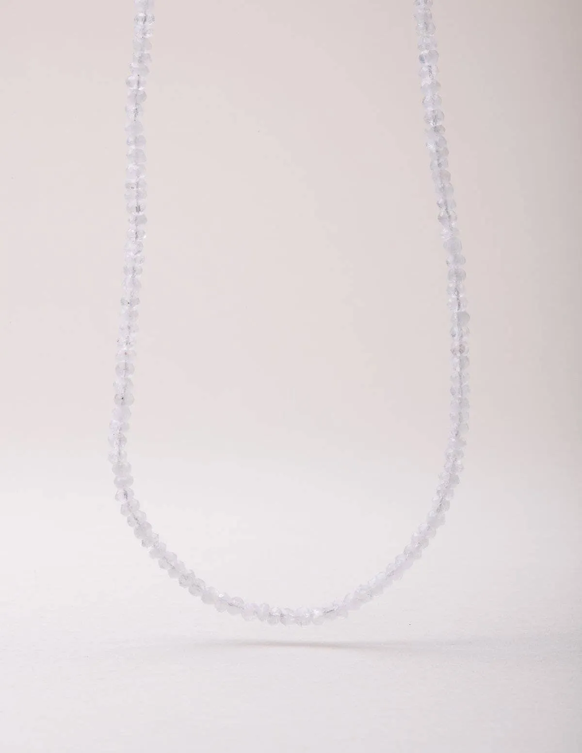 Moonstone Bead Necklace