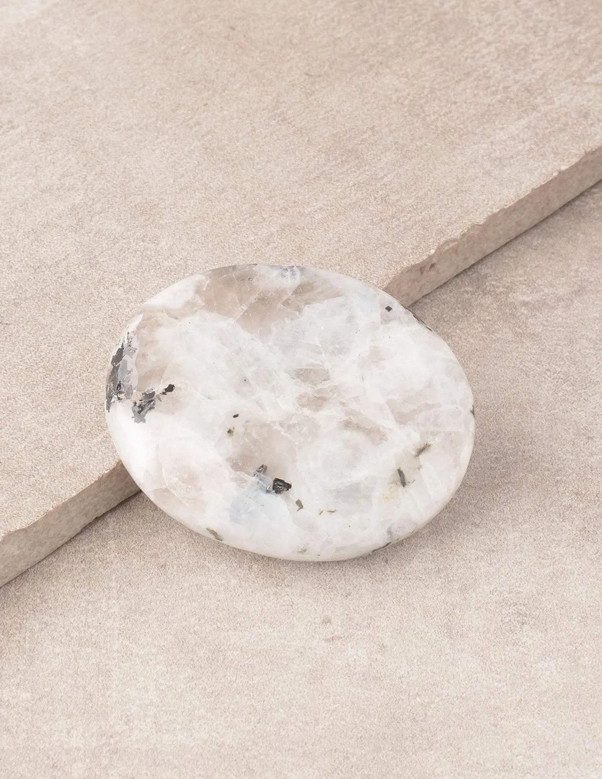 Moonstone Palm Stone