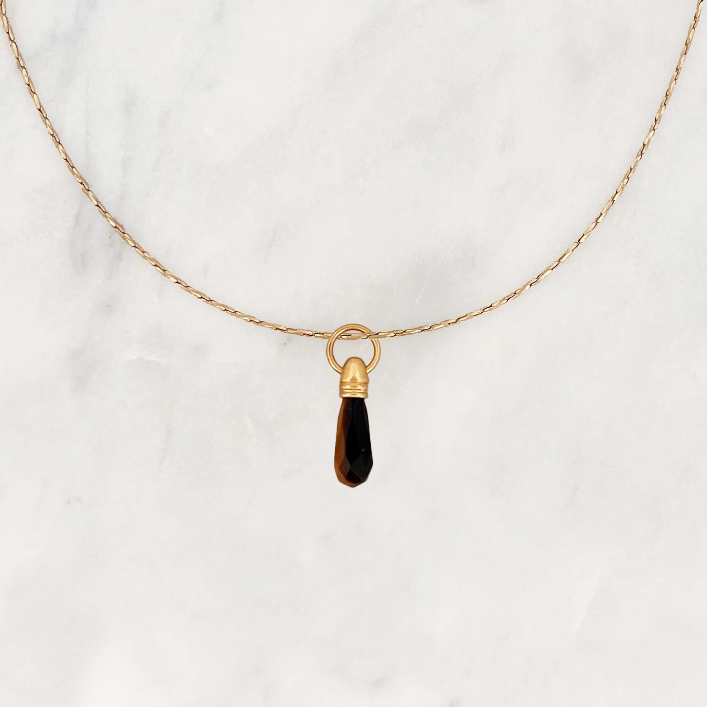 Necklace Manifest Stone Tiger’s Eye