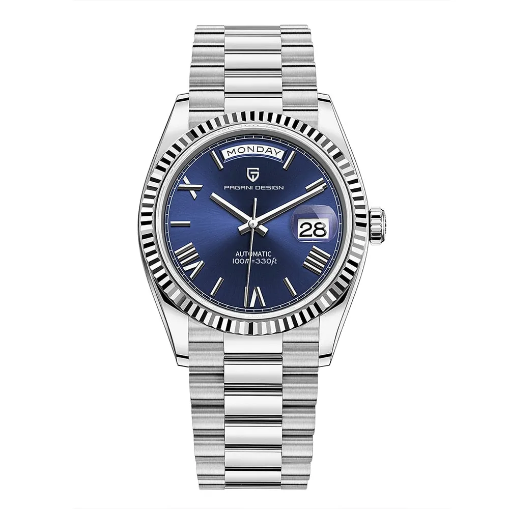PAGANI DESIGN ST16 Latest Sapphire Mechanical Automatic Chronometer  Stainless Steel Luxury Diving Watch Relogio Masculino DD36