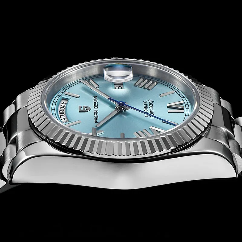 PAGANI DESIGN ST16 Latest Sapphire Mechanical Automatic Chronometer  Stainless Steel Luxury Diving Watch Relogio Masculino DD36