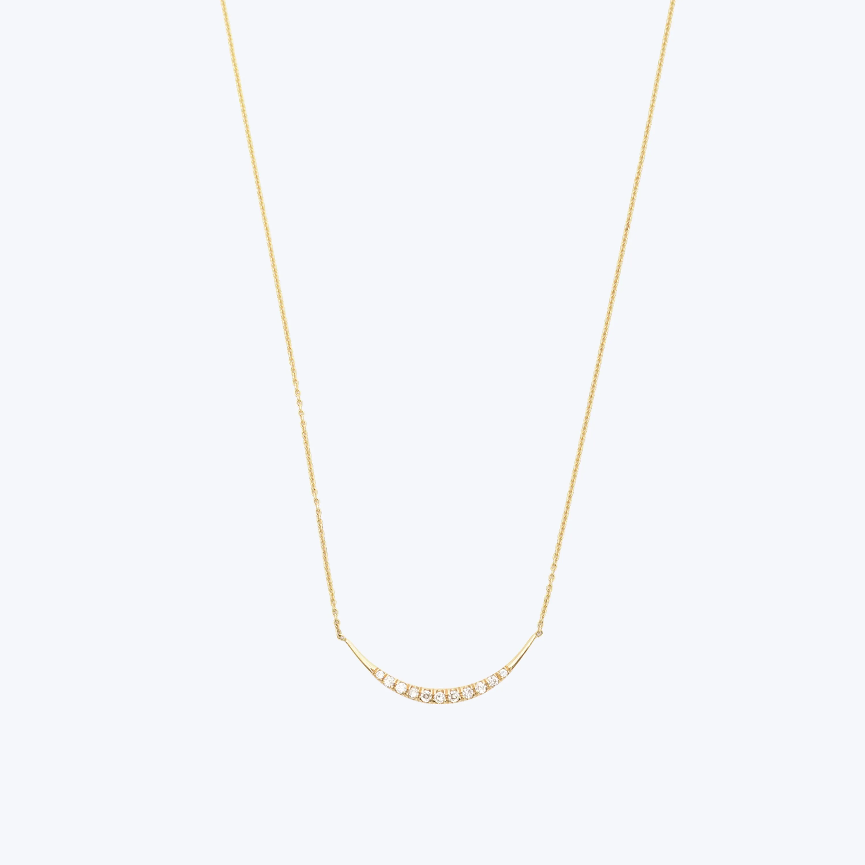 Pave Arch Necklace