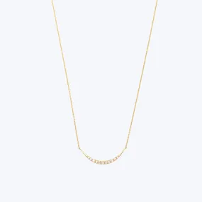 Pave Arch Necklace