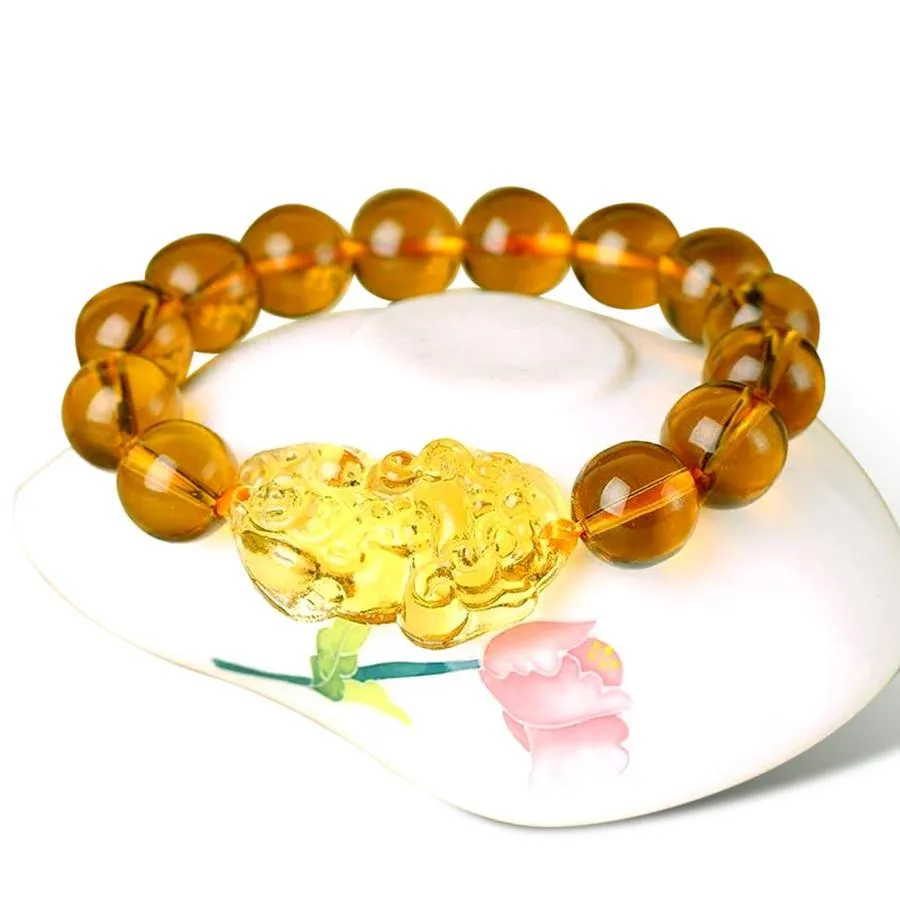 Pi Yao Citrine Wealth Bracelet
