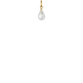 Rainbow Moonstone Briolette- June Birthstone