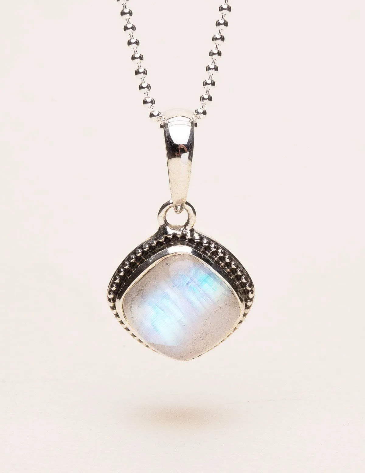 Rainbow Moonstone Mini Pendant